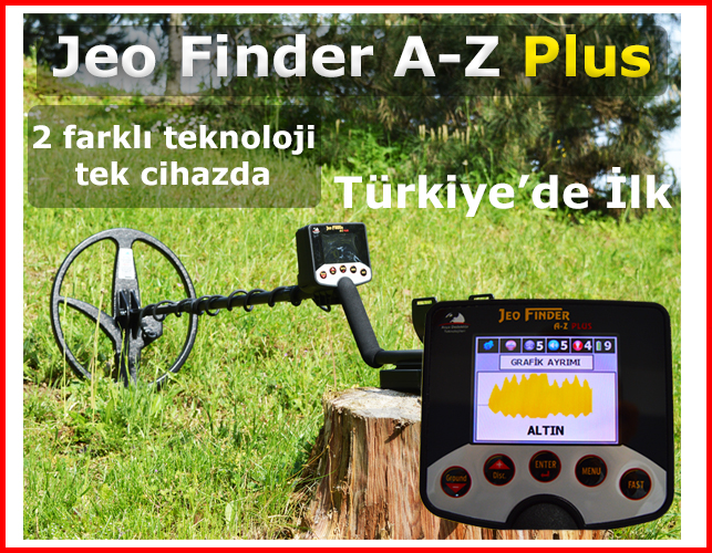 Satılık Dedektör, Jeo Finder A-Z Plus